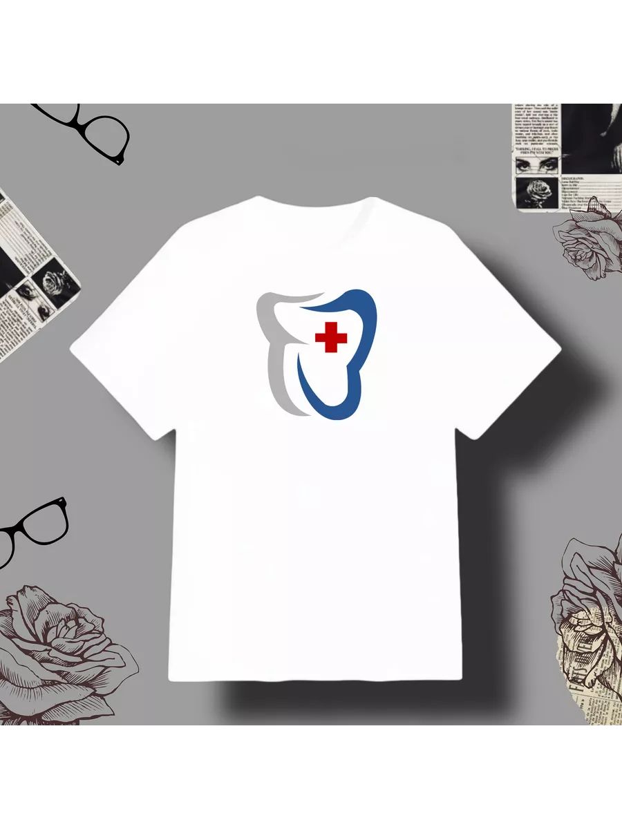 Dentist Medicine Tooth T-shirt S разноцветный