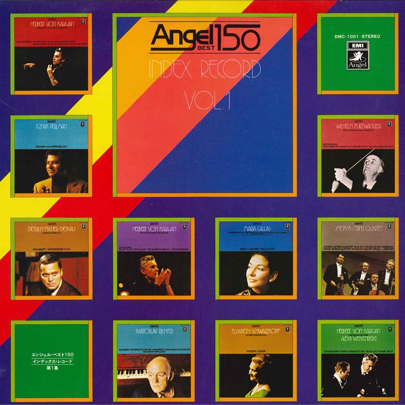 

LP Record VARIOUS - Angel 150 Index Record Vol.1 DMC1001 ANGEL Japan Classical Used