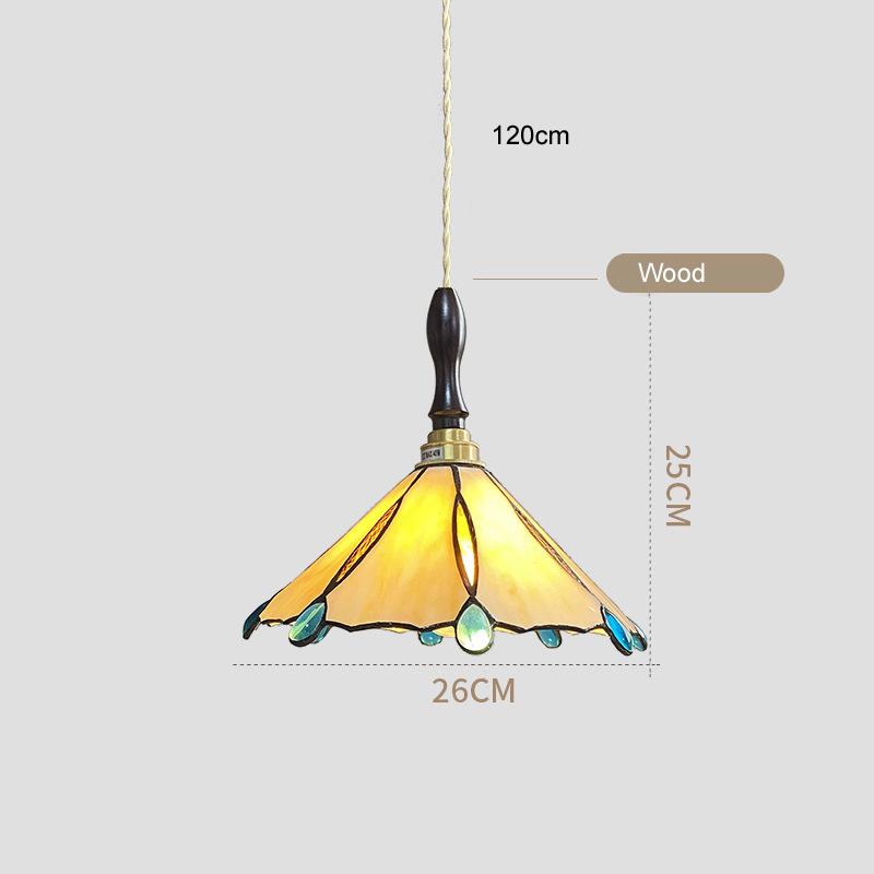 

Винтажные подвесные светильники Цветочные стеклянные подвесные лампы Домашнее украшение Освещение Гостиная Спальня Прикроватный светильник Внутренний магазин