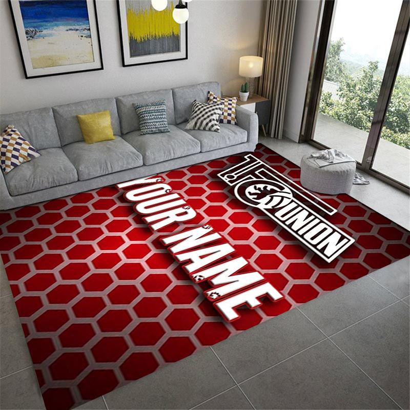 Custom Name FC Union Berlin Carpet Rug for Living Room Bedroom Home Sofa Decoration,Kids play Non-slip Floor Mat