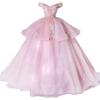 Abendkleid Prinzessin modischer Stil One-Shoulder dünn Solo Gesangskunstprüfung Abendkleid Aufführung Tutu Rock