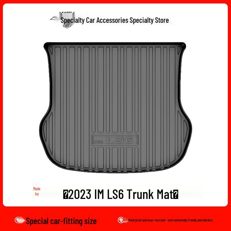 

2023 IM LS6 Car Floor Mats: Eco-Friendly, Waterproof TPE Trunk Mat