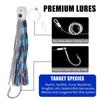 Saltwater Fishing Squid Skirt Lure - 8.5 Inch, 6 Colors, Bionic Trolling Lure
