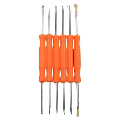 6ks Elektronický nástroj pro opravu s tepelnou podporou Oboustranná pájecí pomůcka Opravné nástroje Pomůcka pro svařování Nástroj pro demontáž
