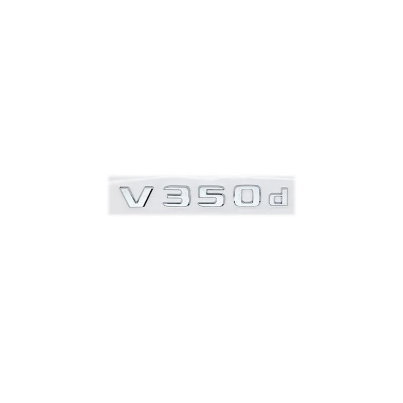 3D ABS NIGHT EDITION Emblem Sticker for Mercedes-Benz V-Class V250d/V300d W447 – Fender Badge & Nameplate Decal