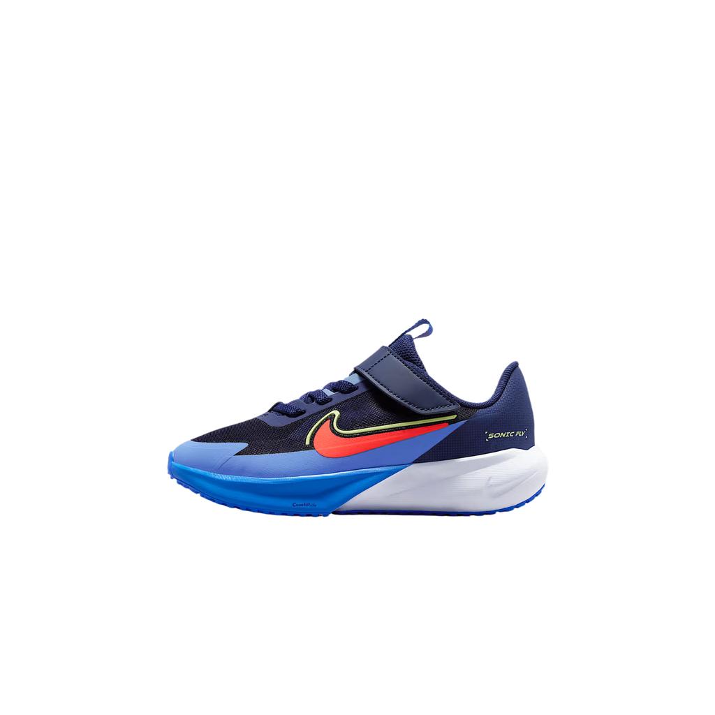 Nike SONIC FLY Mesh Breathable Rebound Low Top Running Shoes Kids' FZ0016-403