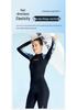 DIVE&SAIL Women's One-Piece Lycra Wetsuit: Quick-Dry Sun Protection for Surfing, Snorkeling & Swimming
