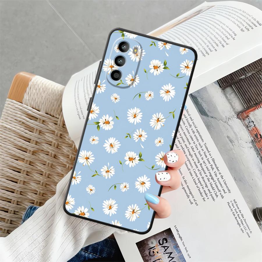 

Чехол для Motorola Moto Edge 20 Pro 30 Lite G53 G30 G32 G22 Edge40 G71 G52 G51 G73 G60s G50 Чехол для телефона Красивые Цветы Вишни Motorola Edge 20