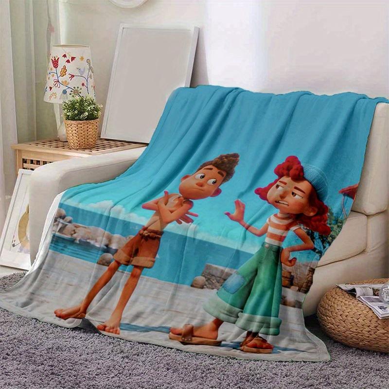 

1pc, Luca & Arlo s Adventure: Soft Blanket Perfect for Home Decor, Couch Cover, Outdoor Use, Travel, Camping 80x120cm