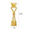 Crown Pentagram Competition Trophy Medal Golden Color Competition Award  Children Award Prize