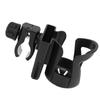 Stroller Cup Holder Multifunctional 360 Degree Rotation Design Stroller Cup Holder with Phone Holder Black