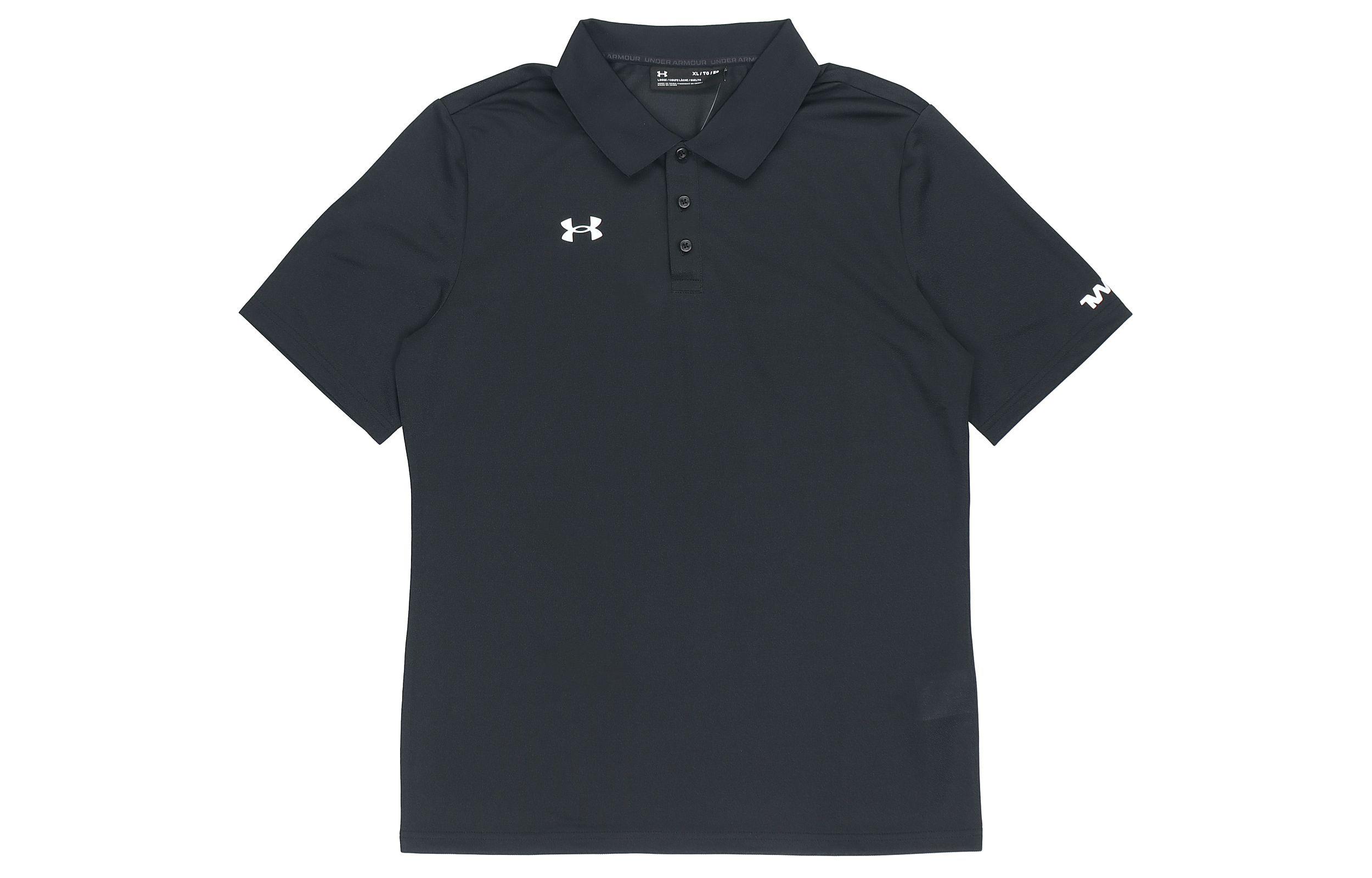 Under Armour Polo Shirt Men s Black 21500537-001 XXXXL