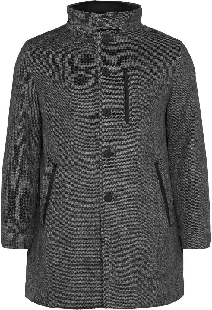 Пальто s.Oliver темно-серое черное