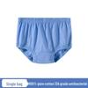 Slip da uomo antibatterici in puro cotone per mezza età e anziani - Vestibilità ampia, taglie forti