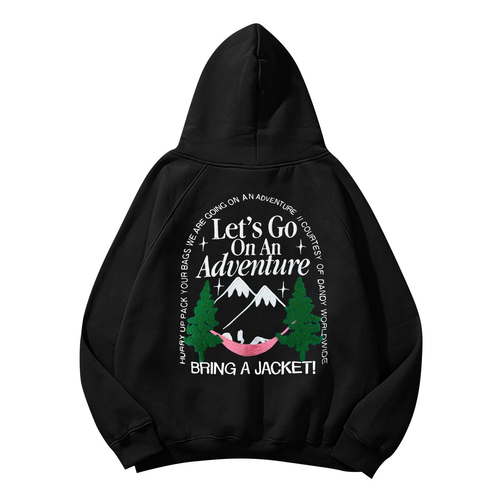 

Женская толстовка с длинным рукавом и круглым вырезом, повседневная, с капюшоном и карманом XXL чёрный