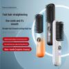 Portable Rechargeable Wireless Hair Straightener with Digital Display and Dual-Purpose Curling Comb