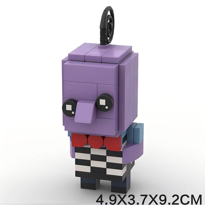 

Cute Expression Cartoon Character Building Blocks MOC Anger, joy, sadness, fear, disgust Doll Assembly Model Puzzle Kid Toy Gift PDF Manual