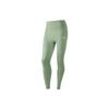 Skechers Solid Color Mid-Rise Knitted Tight Sports Long Pants Women Bottoms Bay-Green P423W160-01R0
