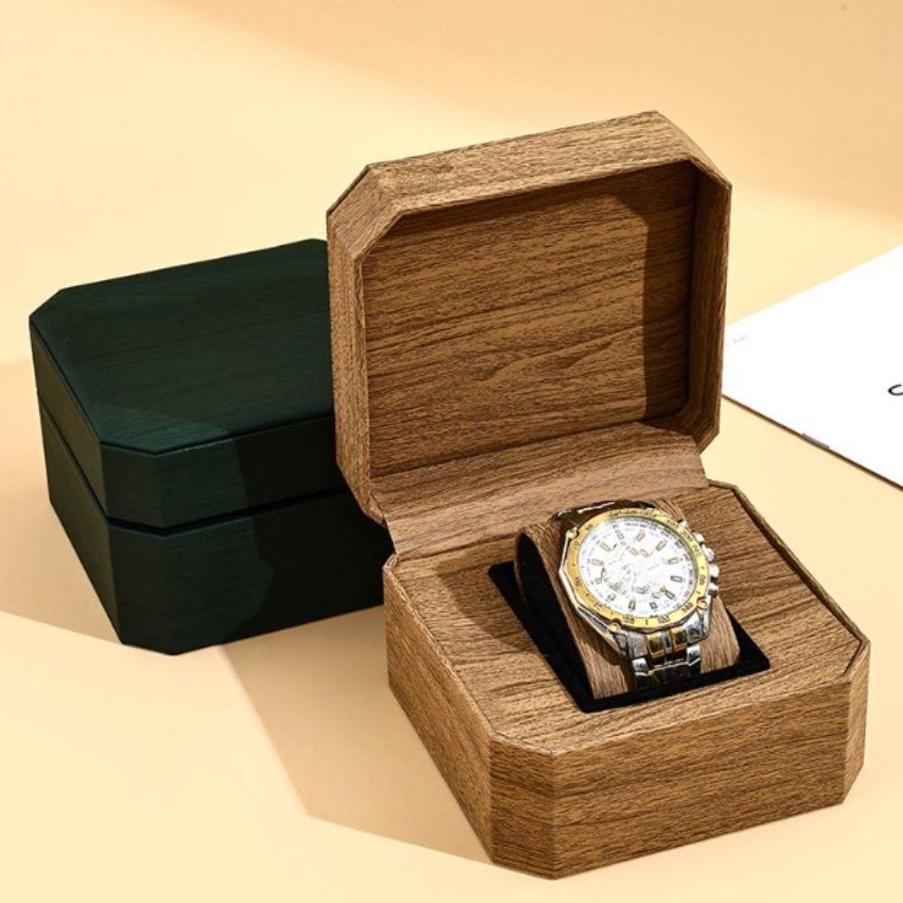 Portable Watch Storage Case Dustproof Watch Storage Box Wrist Watch Display Box  Watch Collection