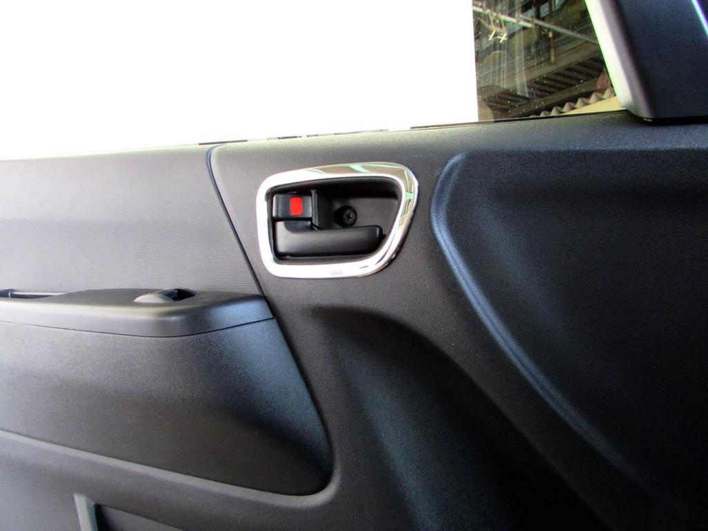 BRIGHTZ Finish Stainless Steel Front Inner Door Handle Set for Toyota Hiace 200 Narrow Models Part Number 29977 Ultra-Mirror Covers, Plated, 2-Piece