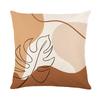 Nordic Morandi Contrasting Print Pillowcase Abstract Lines Minimalist Home Sofa Cushion Cover Bedroom Pillow Cover