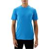 T Shirts Men's Lake Blue V Neck Straight Fit HB9199