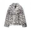 ZA Womens Thick Faux Fur Coat Winter Warm Fluffy Jacket Daily Wear