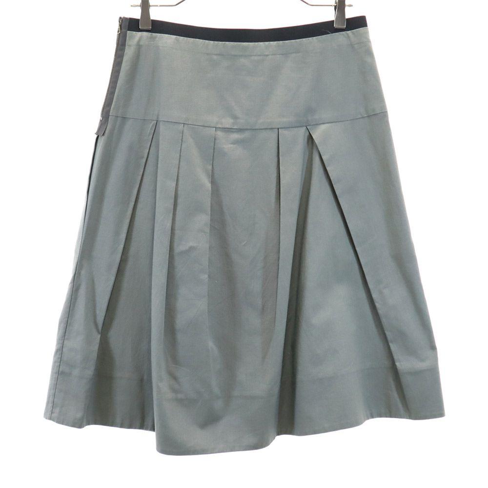 MARNI made in Italy Midi length flare skirt 40 gray Women Used