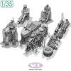 Sol Model WWII German KS750 Military Sidecar with 3 Crew 3D Printer Kit MM879 1/35 Members, (Motorcycle)