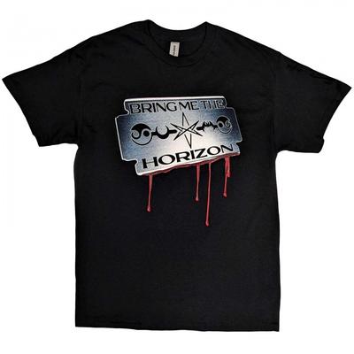 Bring Me The Horizon Unisex Adult Razor Blade Cotton T-Shirt
