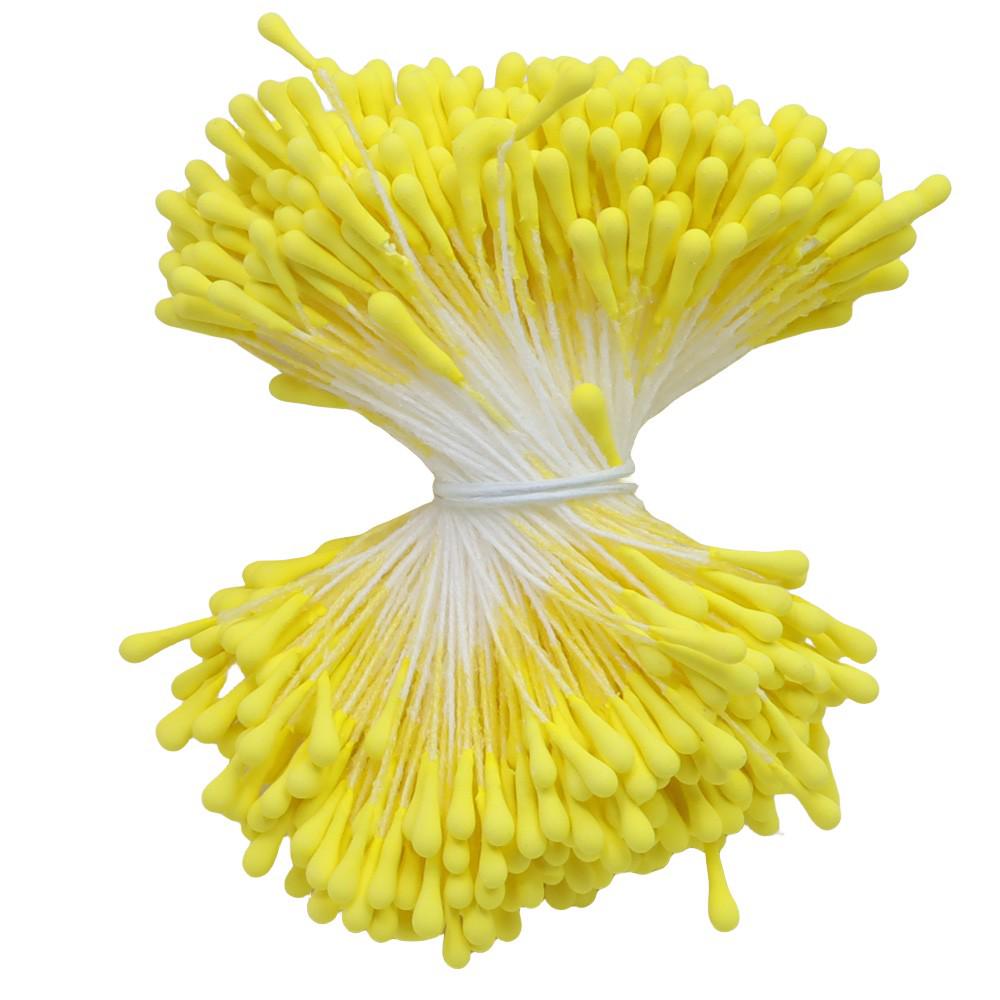 2mm 390 Root Matte Heart Flower Simulation, Eco-Friendly Rose Lily Stamen