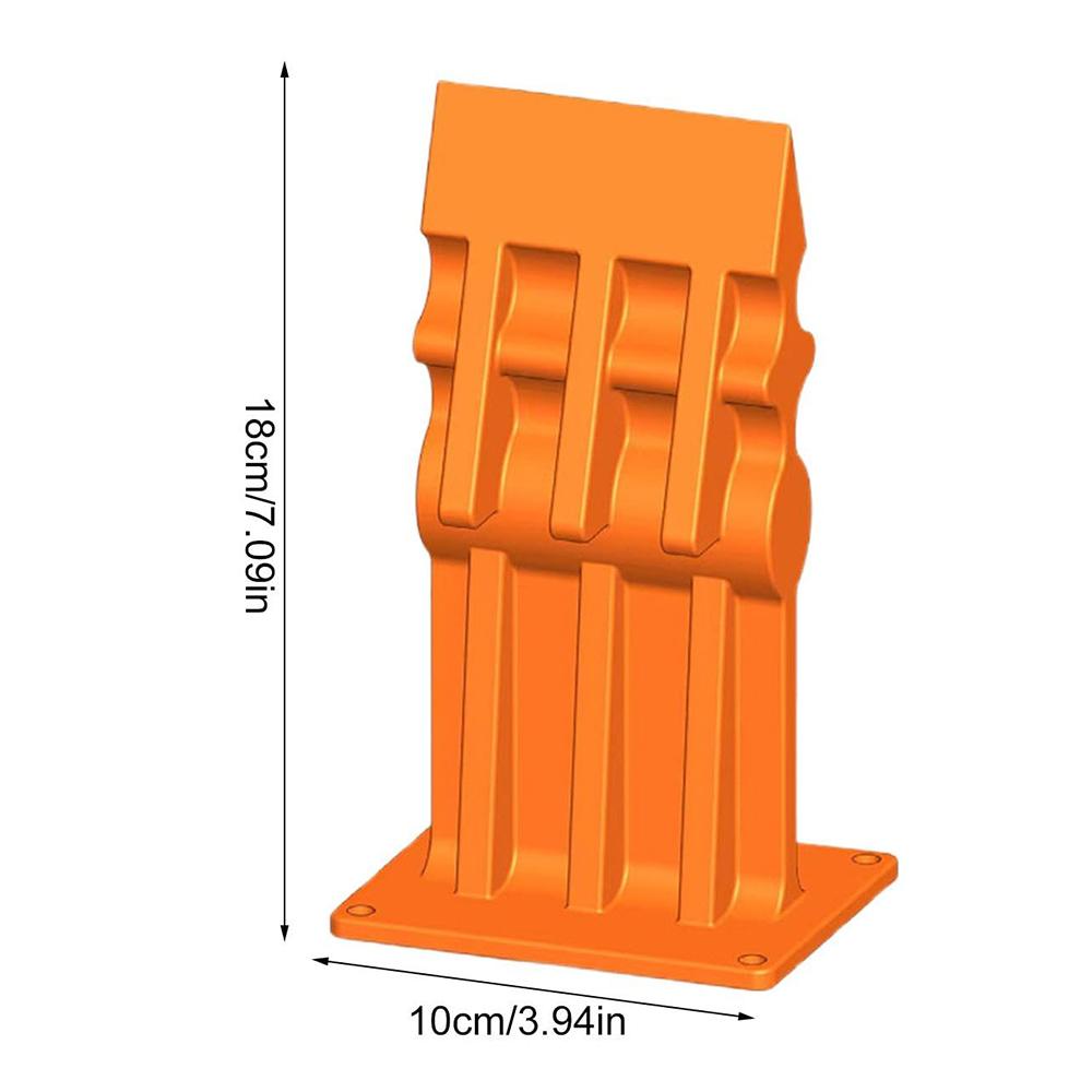 Rectangular Log Splitter Cast Iron Firewood Separator Manual Wood Splitting Tool For Home/Outdoor Use