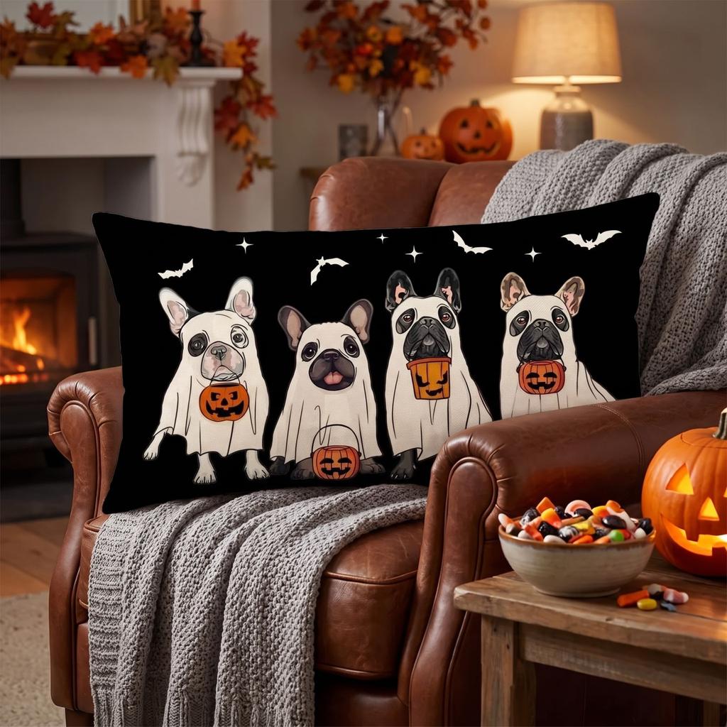 Halloweenhoes voor Bank en Bed - Decoratieve Kussensloop voor Herfst Woondecoratie