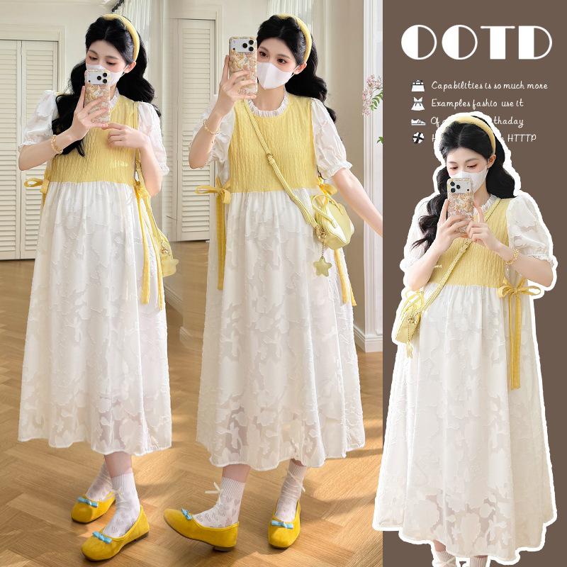 2026 Summer Maternity Dress 2XL
