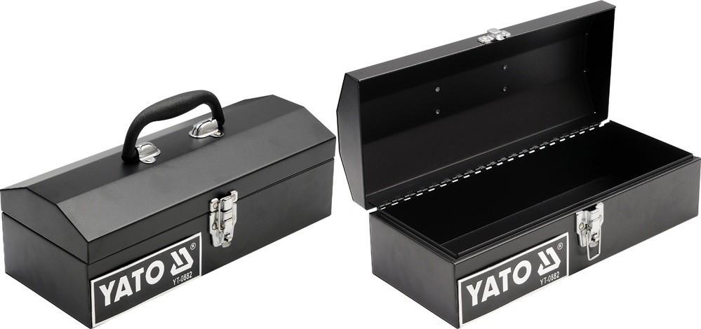 Metal tool box 360x150x115 mm / YT-0882 / YATO
