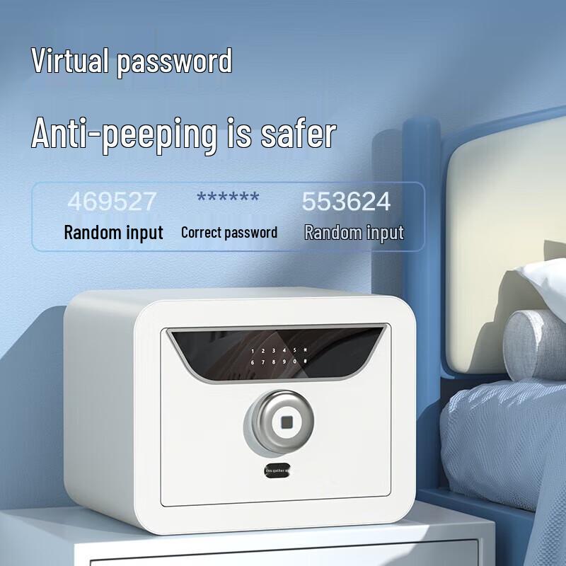 Deli Fingerprint Password Security Safe