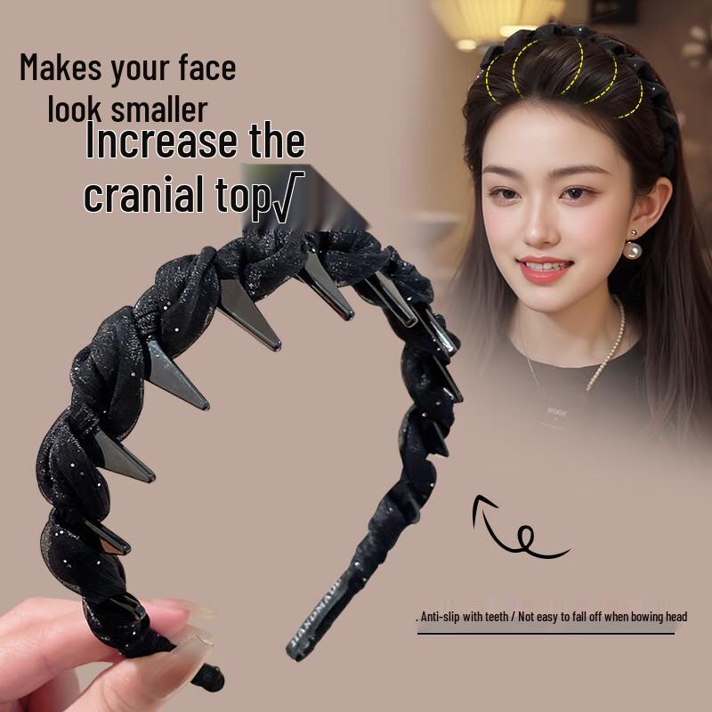 Elegant Women s Hair Hoops 1 Piece Set