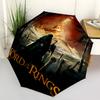 1pc The Lord of the Rings Automatic Folding Umbrella - Compact 8-Rib Design, Durable Plastic & Iron1380L