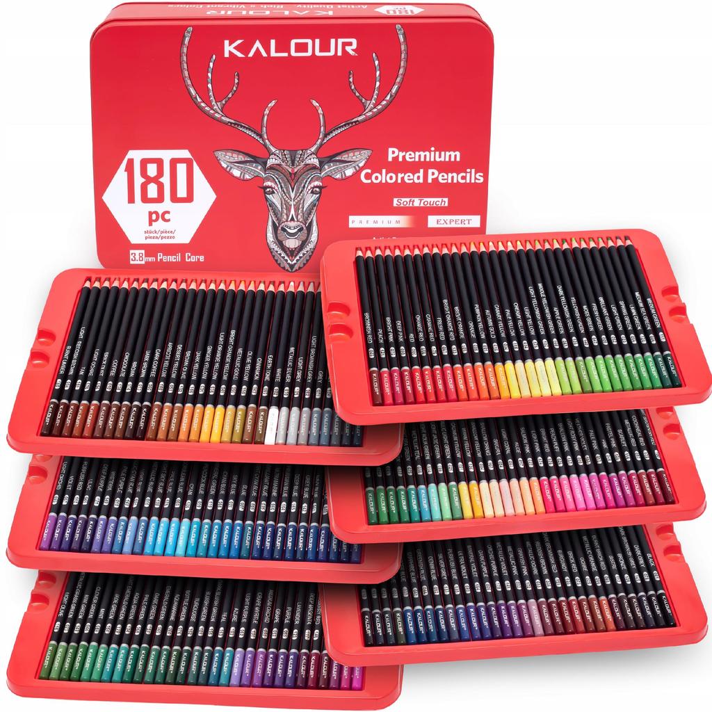 Kalour professionele kleurpotloden set van artistieke kleurpotloden