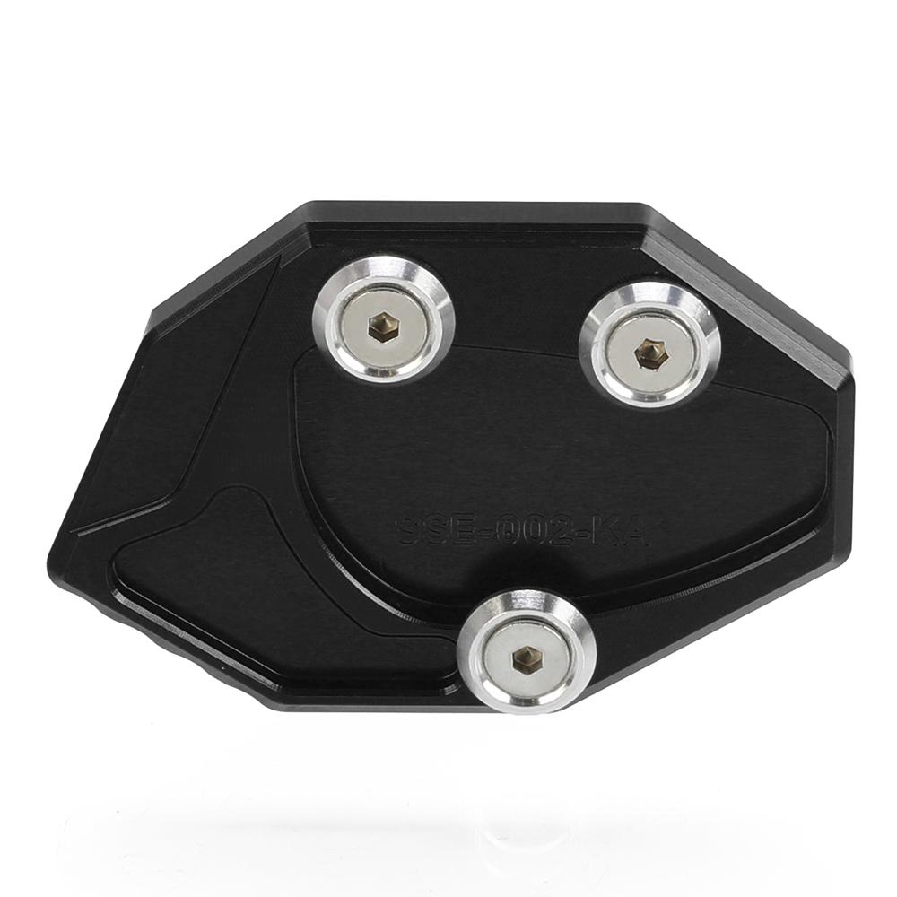 

2024 New Side Stand Pad Plate Kickstand Enlarger Support Extension For KAWASAKI GTR1400 GTR gtr 1400 GTR-1400 2008-2023 2022 21 чёрный