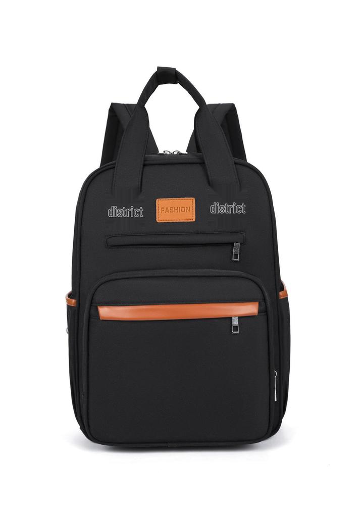 Trendy Large-Capacity Mom Bag with Wet/Dry Separation, Luggage Handle Attachment, Multi-Function Backpack for Mothers