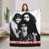 Frank N Furter Horror Movie Blanket The Rocky Horror Picture Show Flannel Warm Throw Blanket For Bedding Lounge Autumn/Winter