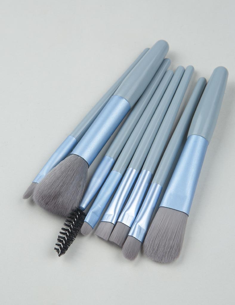 New 8Pcs Makeup Brush Set Makeup Concealer Blush Loose Powder Brush Eye Shadow Highlighter Foundation Brush Beauty Tools
