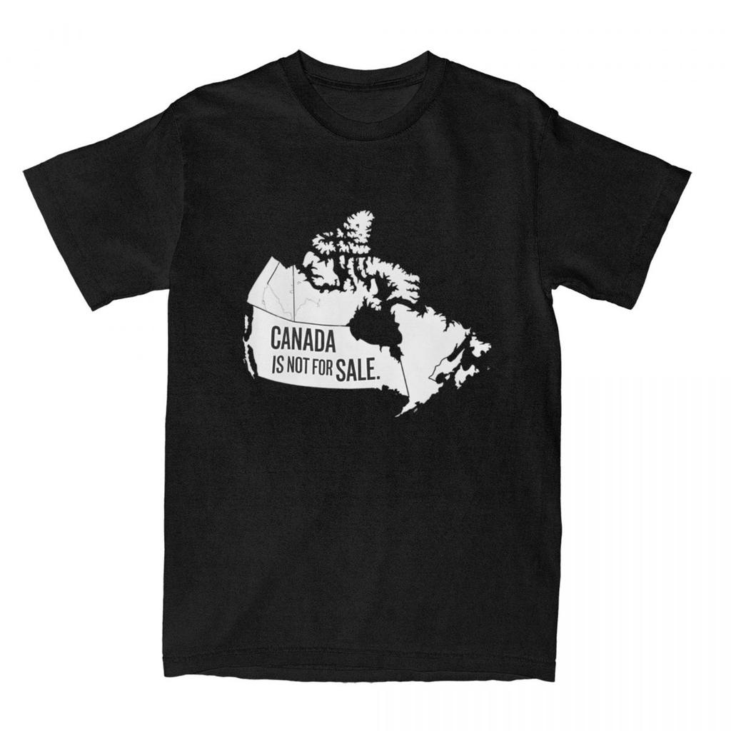 CANADA IS NOT FOR SALE T-Shirt Harajuku T-Shirts Short Sleeve Y2K Funny Tshirt Summer Cotton O-Neck Plus Size 5XL Tees