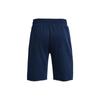 Under Armour Solid Logo Drawstring Straight Leg Sports Shorts Men Shorts Dark-Blue 1370454-408