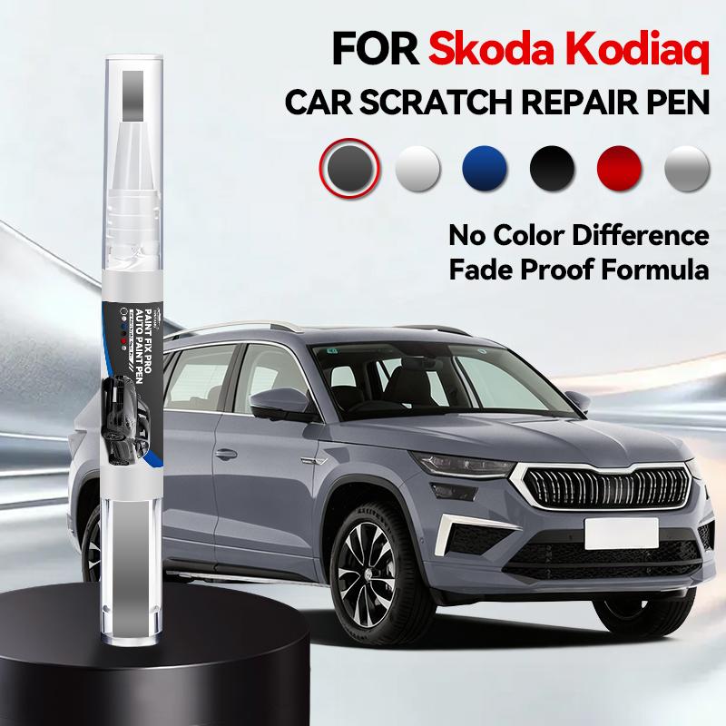 2026 Hot Car Accessories For Skoda Kodiaq 2016-2025 NS Paint Repair Pen Touch Up Scratch Remover DIY Auto Accessories Black Whit