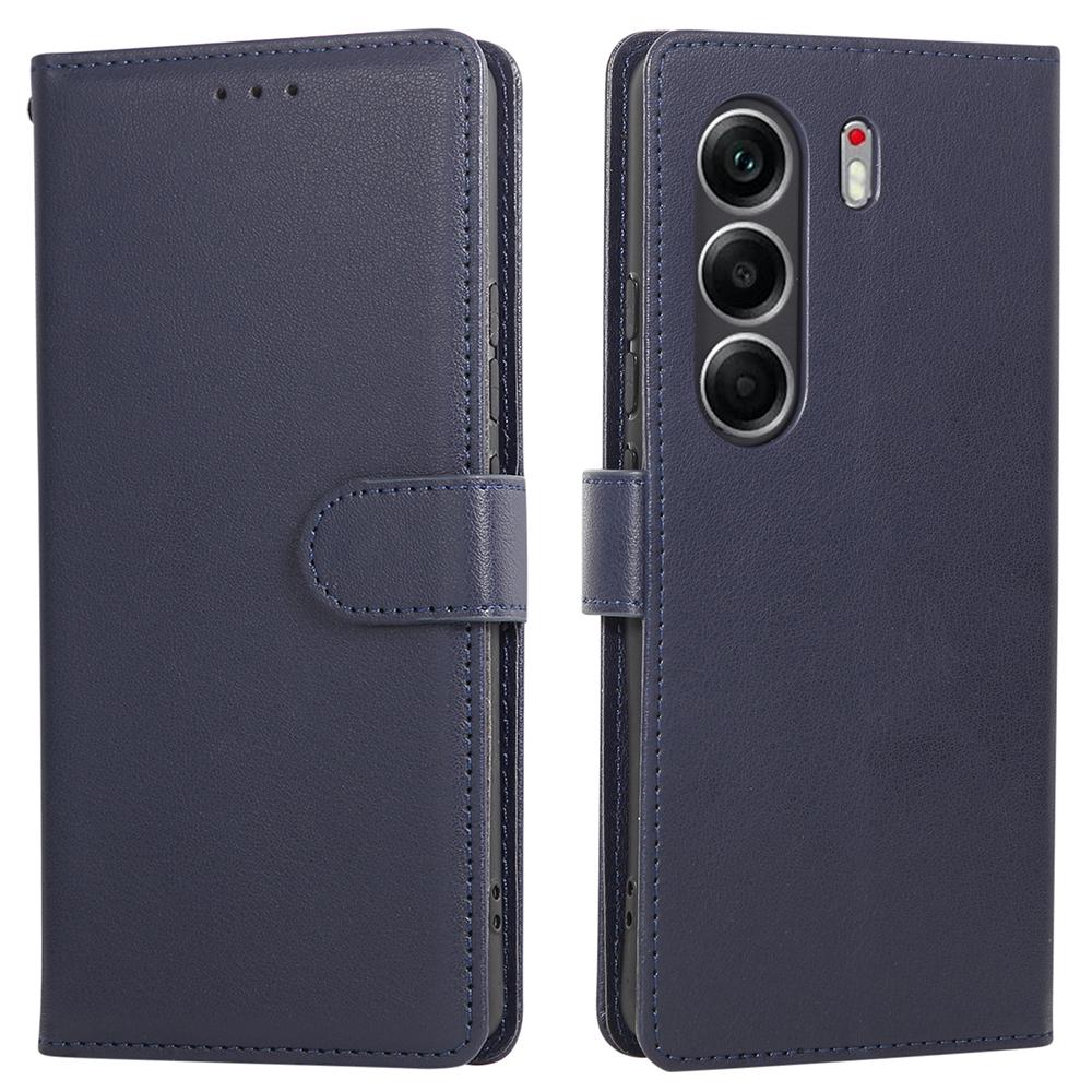 Für TECNO Camon 40 4G Hülle Brieftasche Ständer Ansicht PU Leder Handyhülle mit Handschlaufe