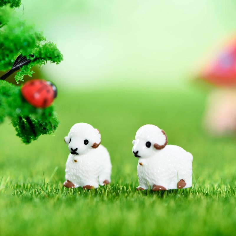 Cute Cartoon Sheep Decoration Ideal For Crafting Resin Art Projects And Mini Landscapes