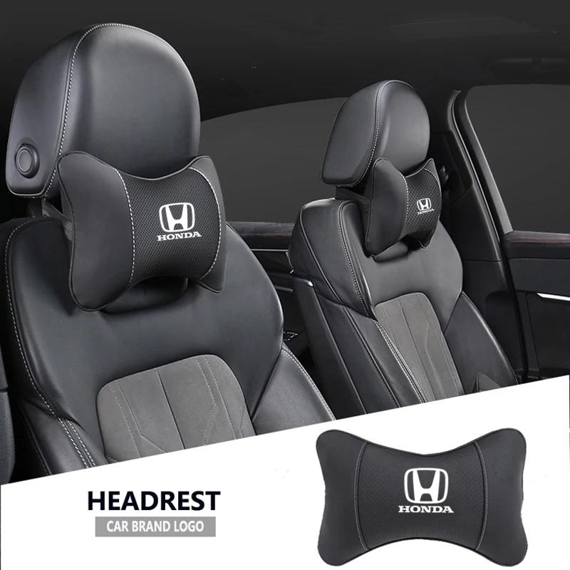 Car Headrest Neck Cushion Memory Foam Soft Accessories For Honda Civic xrv hrv crv brv City Accord Fit Jazz Insight