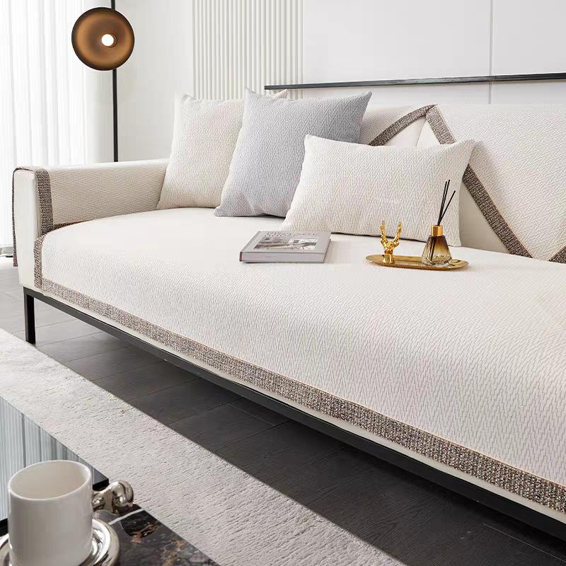 

Легкая роскошная высококачественная подушка для дивана из шенилла, универсальная для всех сезонов, новый чехол для дивана в китайском стиле, простое полотенце для дивана 70*70cm